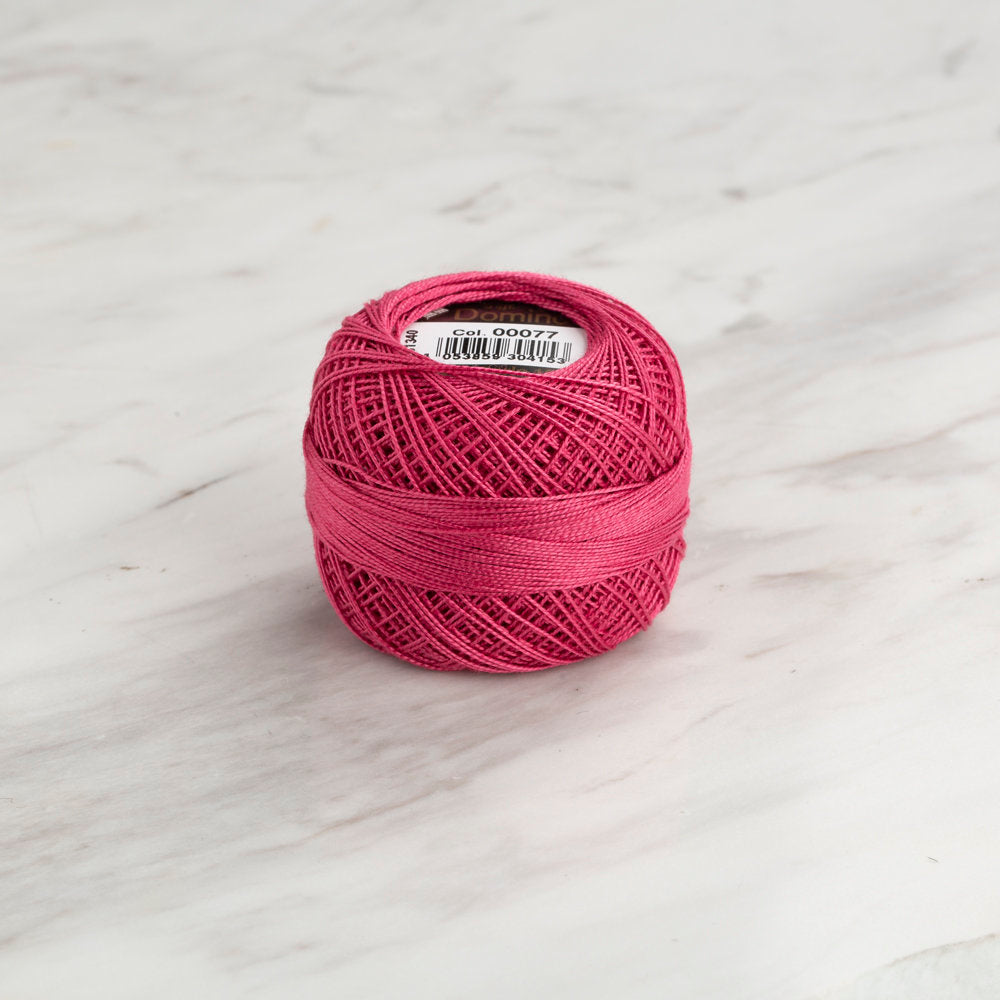 Domino Koton Perle 5gr Pembe No:12 Nakış İpliği - 4590012-00077